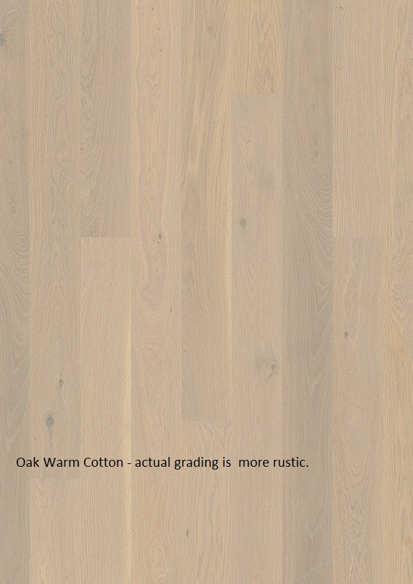 ENGINEERED WHITE OAK WARM COTTON
