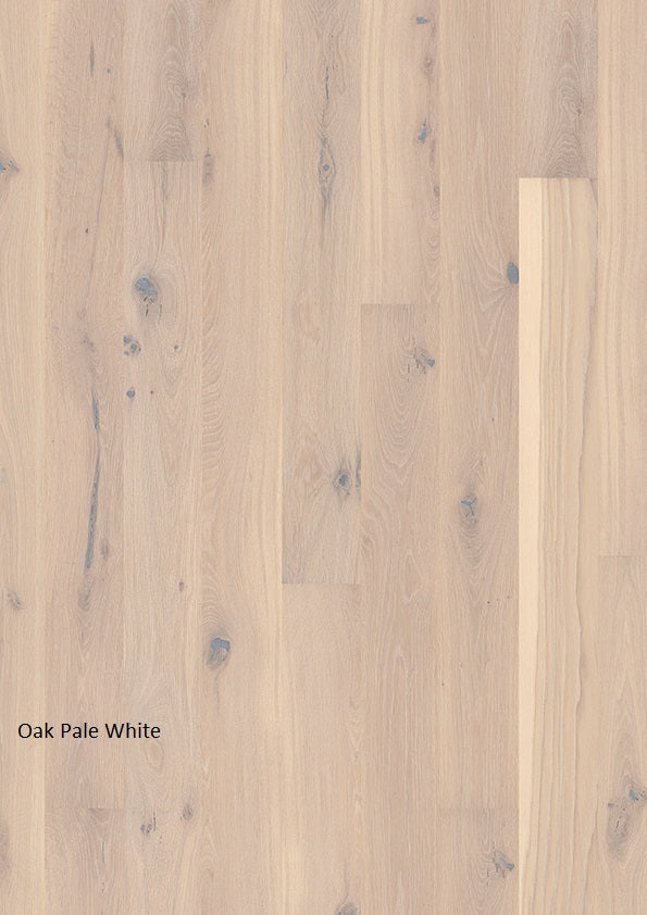 ENGINEERED WHITE OAK PALE WHITE